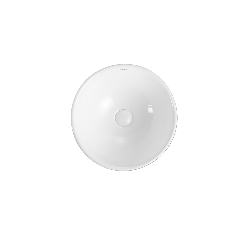 Rubine SPIN 36B Countertop Round Ceramic Basin