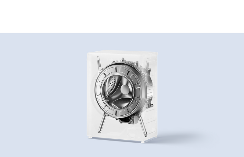 Xiaomi Mijia Front Load Washer 8kg White WM080MJA07SG