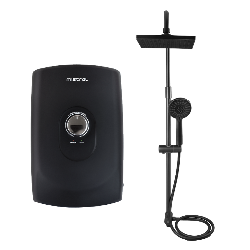 Mistral Instant Shower Heater with Rain Shower MSH99