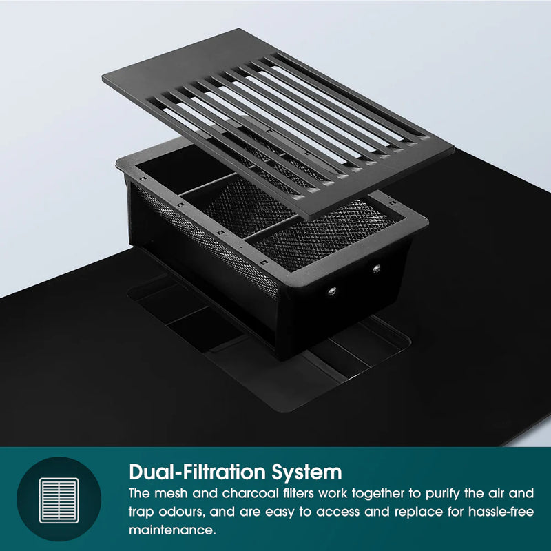 EuropAce EIH8782E 78cm 2 Zones Induction Hob with Downdraft Hood