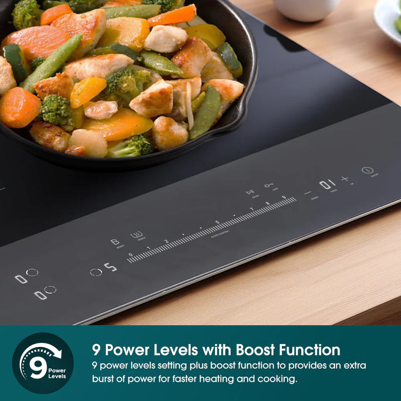 EuropAce EIH5302E 5 Series 30cm Domino Built-in Induction Hob