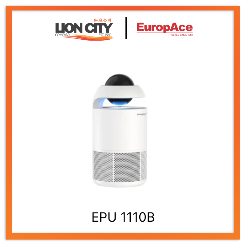 Europace EPU 1110B Hazepro 2-In-1 Air Purifier With Ionizer