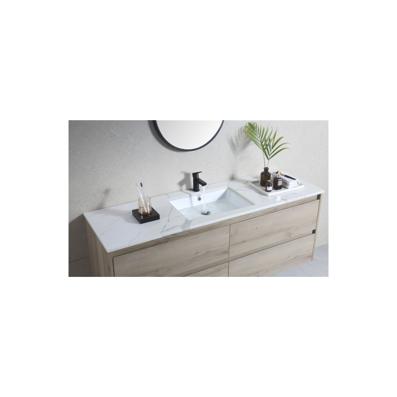Rubine NUE 53 Undermount Rectangular Ceramic Basin