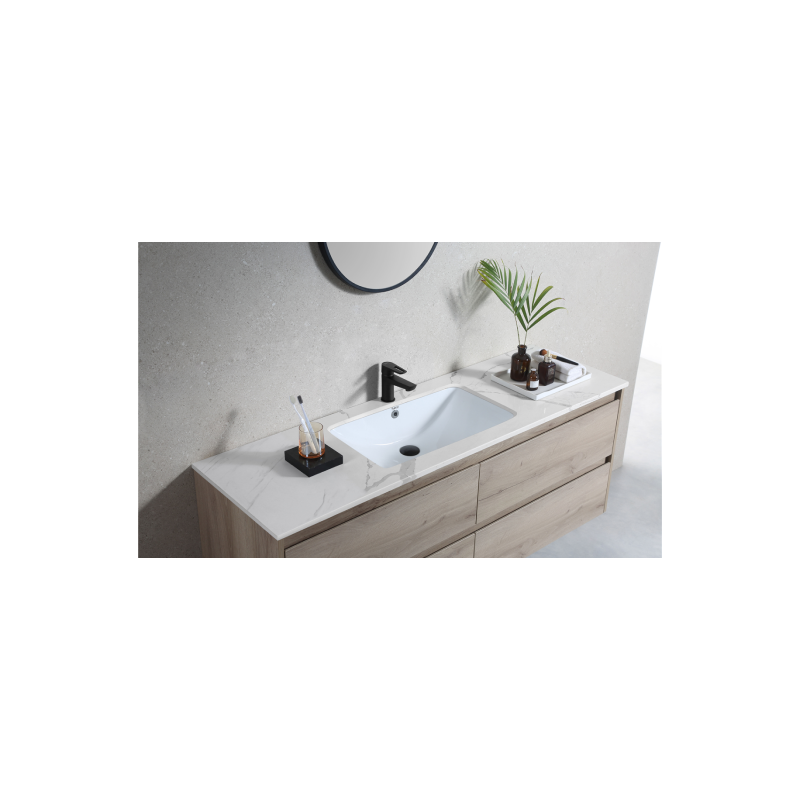 Rubine NUE 61 Undermount Rectangular Ceramic Basin