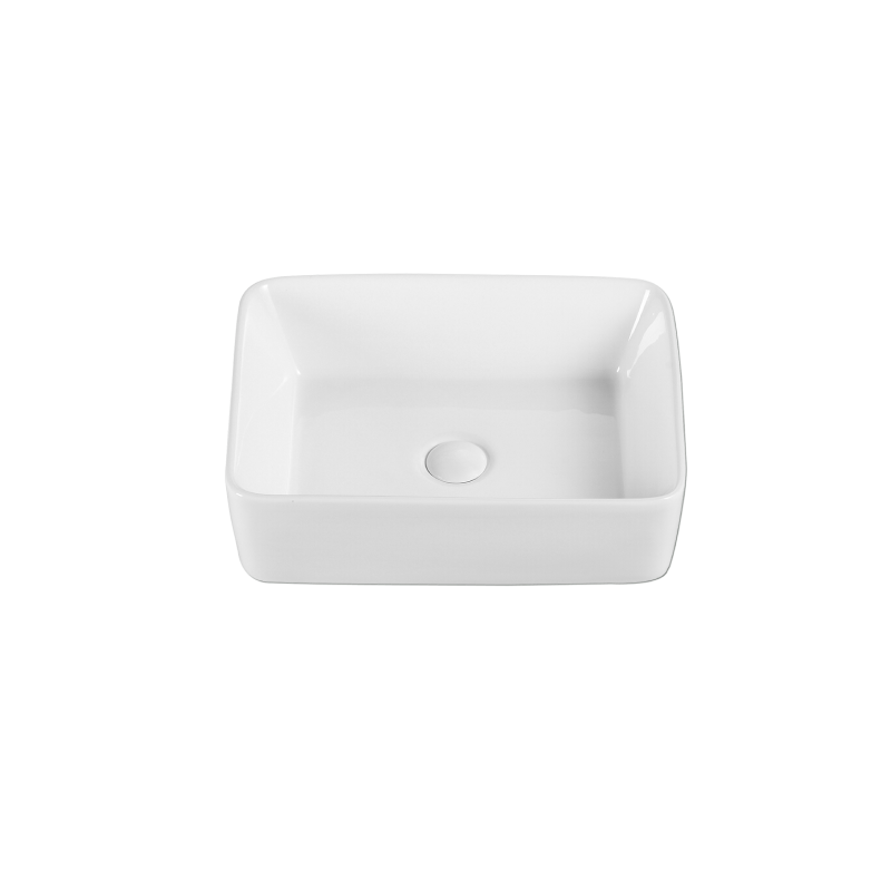 Rubine QTRO 48 Countertop Rectangular Ceramic Basin