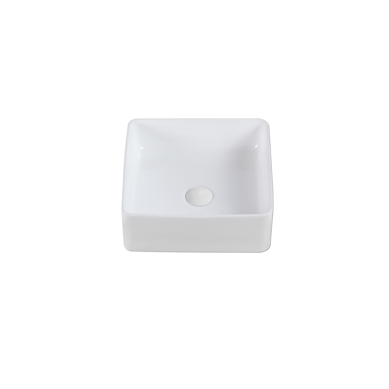 Rubine SQ 36 Countertop Square Ceramic Basin