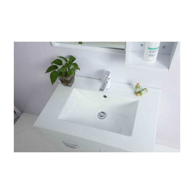 Rubine TOP 70M Insert Top Rectangular Ceramic Basin