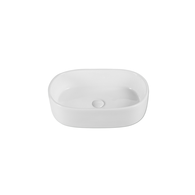 Rubine EVEA 55 Countertop Rectangular Ceramic Basin