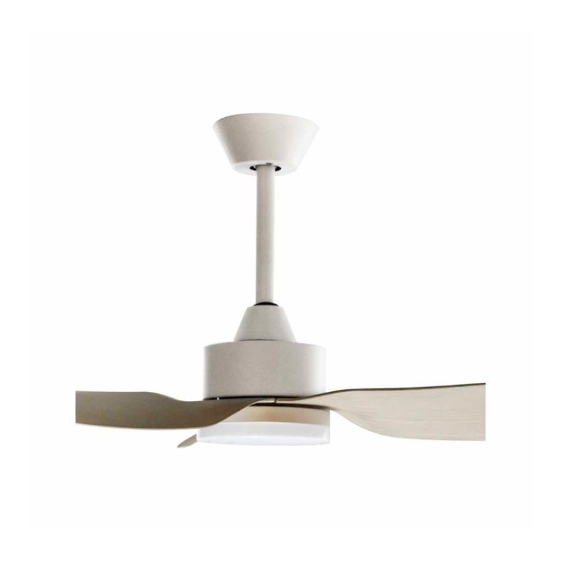 MISTRAL Space36-WH/WD Ceiling Fan-36", 45W White/Wood