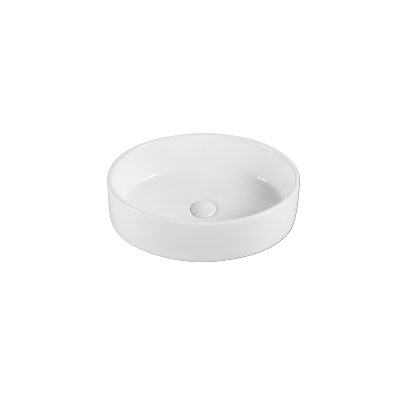 Rubine BOAT 49 Countertop Oval Ceramic Basin