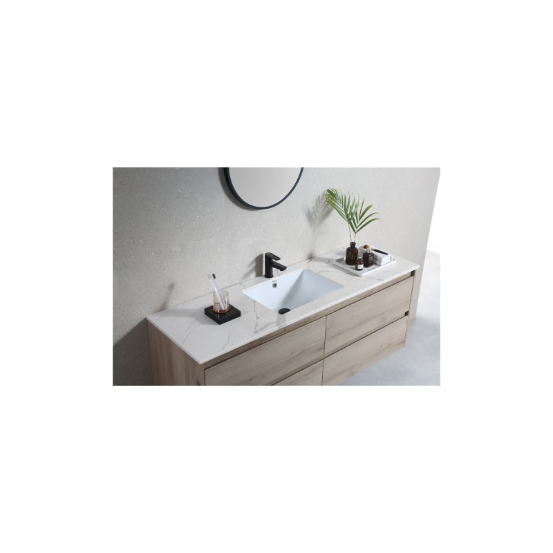 Rubine NUE 47 Undermount Rectangular Ceramic Basin