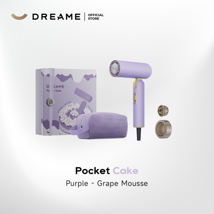 Dreame Pocket Cake Hair Dryer DM-CKHPKET-PP