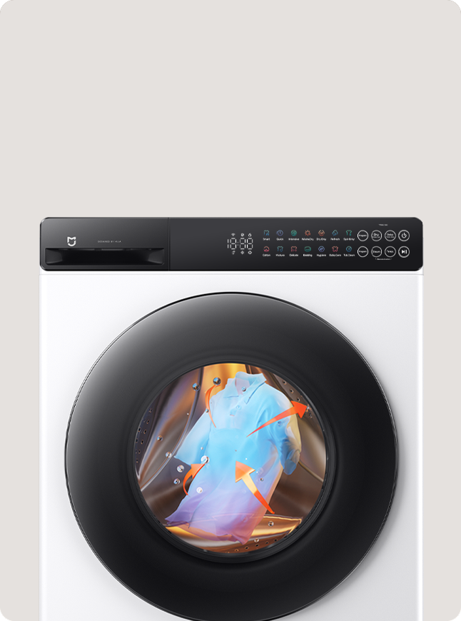 Xiaomi Mijia Front Load Washer Dryer 9kg White WD090MJA08SG