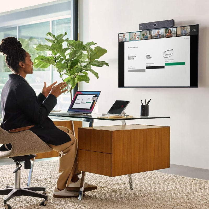 Cisco Webex Room Bar Video Conferencing System Carbon Black