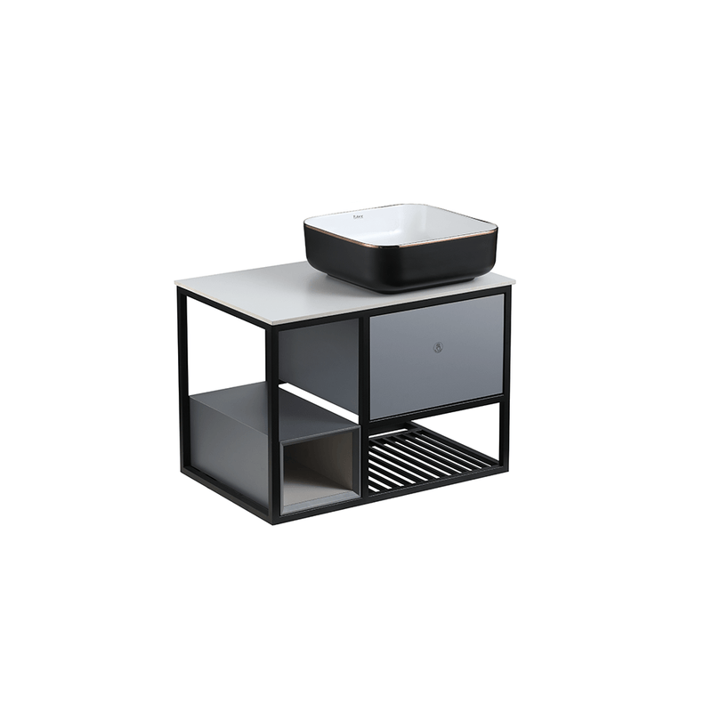 Rubine CONCORD 70cm Press-To-Open Vanity Cabinet