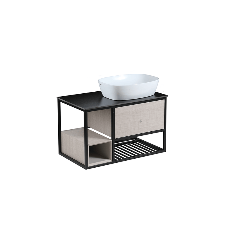 Rubine CONCORD 70cm Press-To-Open Vanity Cabinet