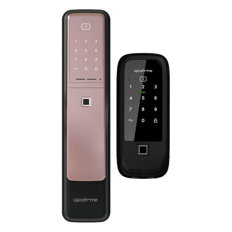 Igloohome MP1F & RM2F Fingerprint Digital Door and Gate Lock Bundle
