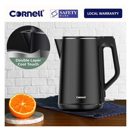 Cornell 1.5L Cool Touch Double Wall Cordless Kettle