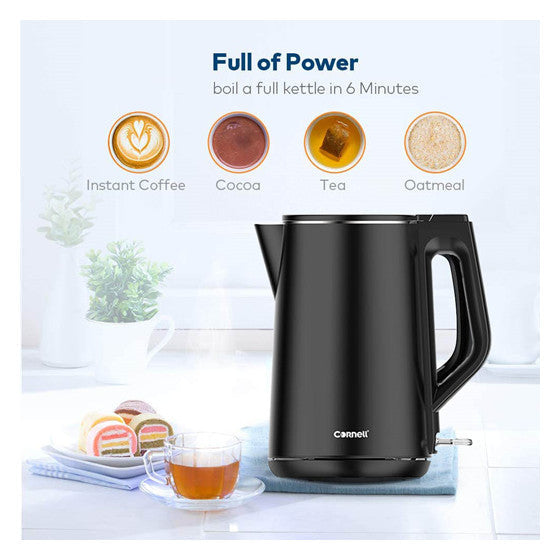 Cornell 1.5L Cool Touch Double Wall Cordless Kettle