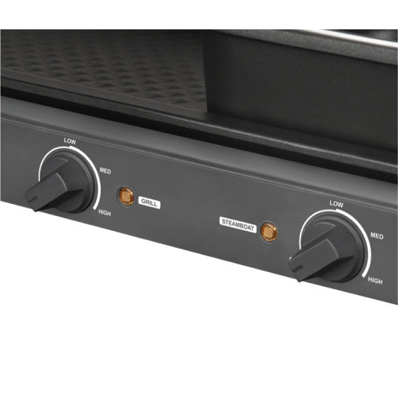 Cornell 2200W 4.2L 2-in-1 Steamboat BBQ Hotpot Set