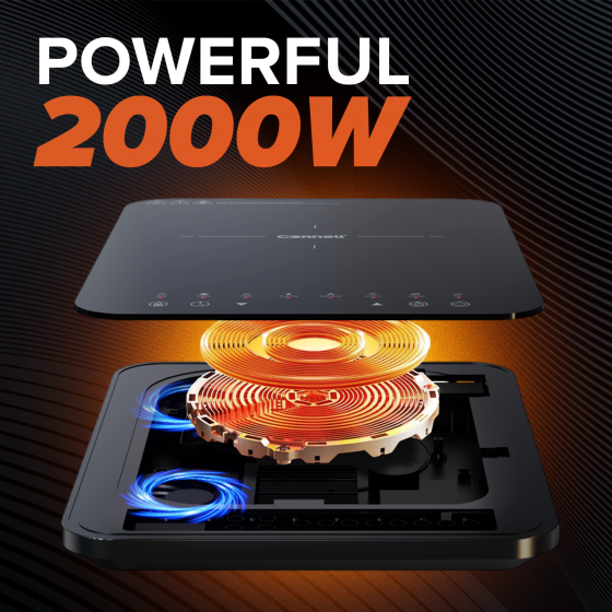 Cornell 2000W Induction Cooker with Stainless Steel Pot CIC460