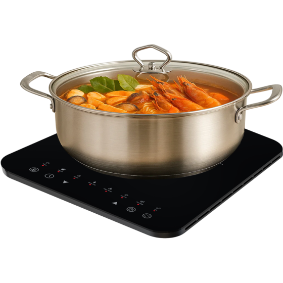Cornell 2000W Induction Cooker with Stainless Steel Pot CIC460