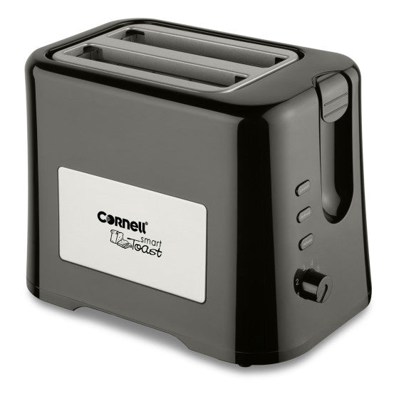 Cornell 870W 2 Slice Pop Up Bread Toaster CT-EDC2000BK
