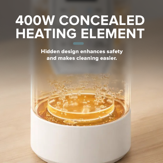 Cornell 550ml Portable Electric Travel Kettle White