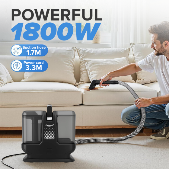 Cornell Steam Spot Vacuum Cleaner with 8 Attachments