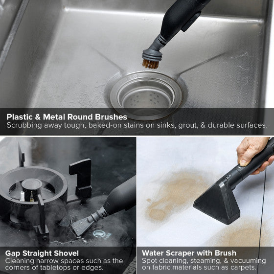 Cornell Steam Spot Vacuum Cleaner with 8 Attachments