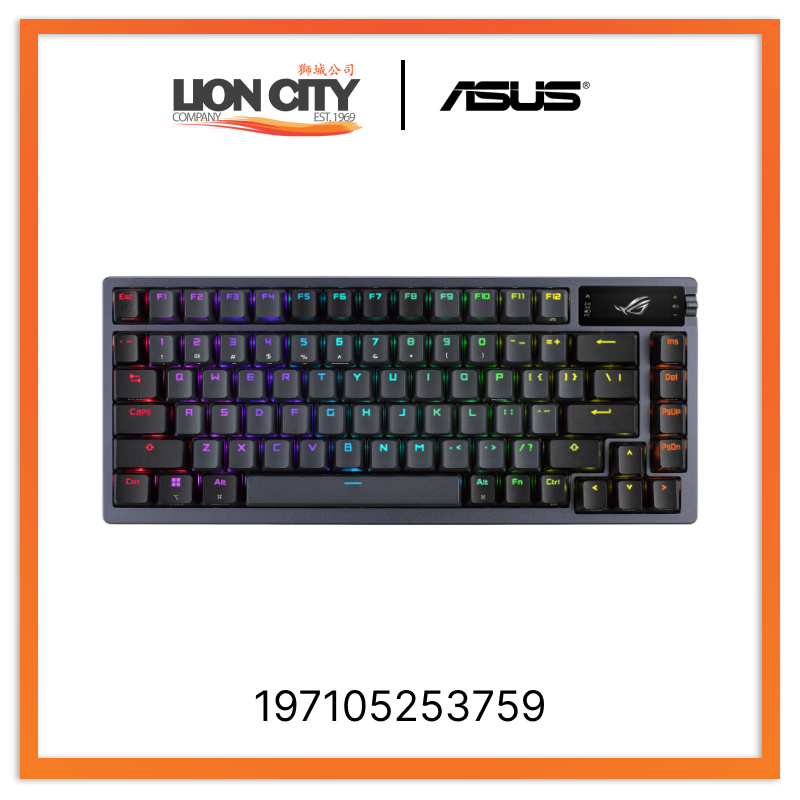 Asus ROG AZOTH NX STORM 197105253759 Gaming Keyboard