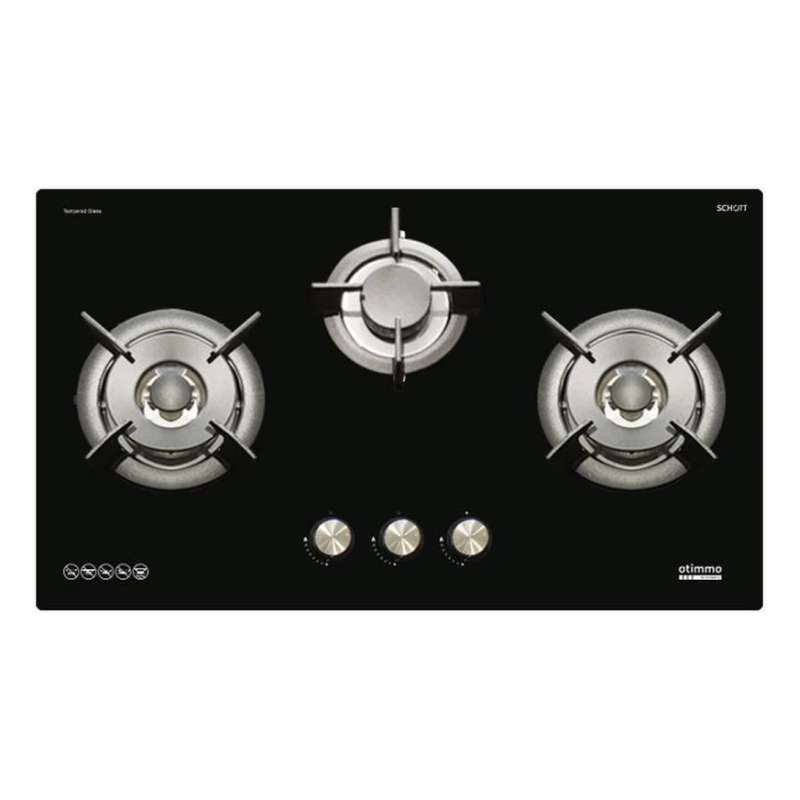 Europace EBH6381STG  80cm Built-In Gas Hob (3burner)