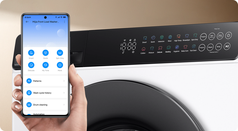 Xiaomi Mijia Front Load Washer 9kg White WM090MJA08SG