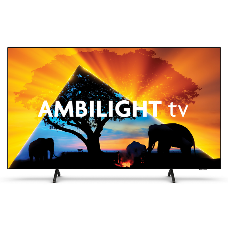 Philips 77-inch 4K OLED Google Ambilight TV P5 AI 120Hz Gaming Display