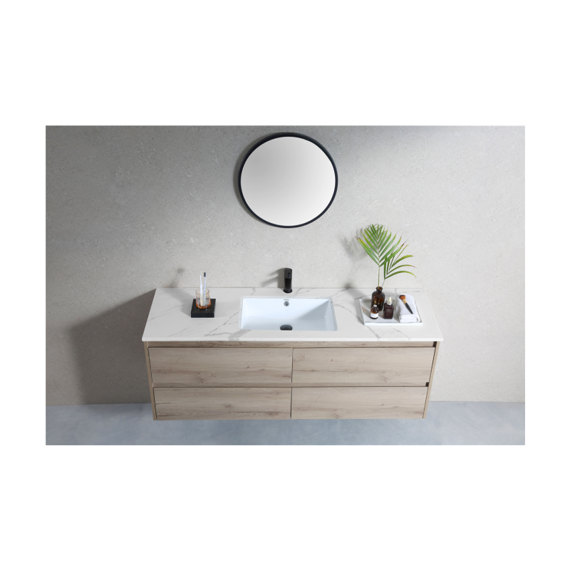 Rubine NUE 53 Undermount Rectangular Ceramic Basin