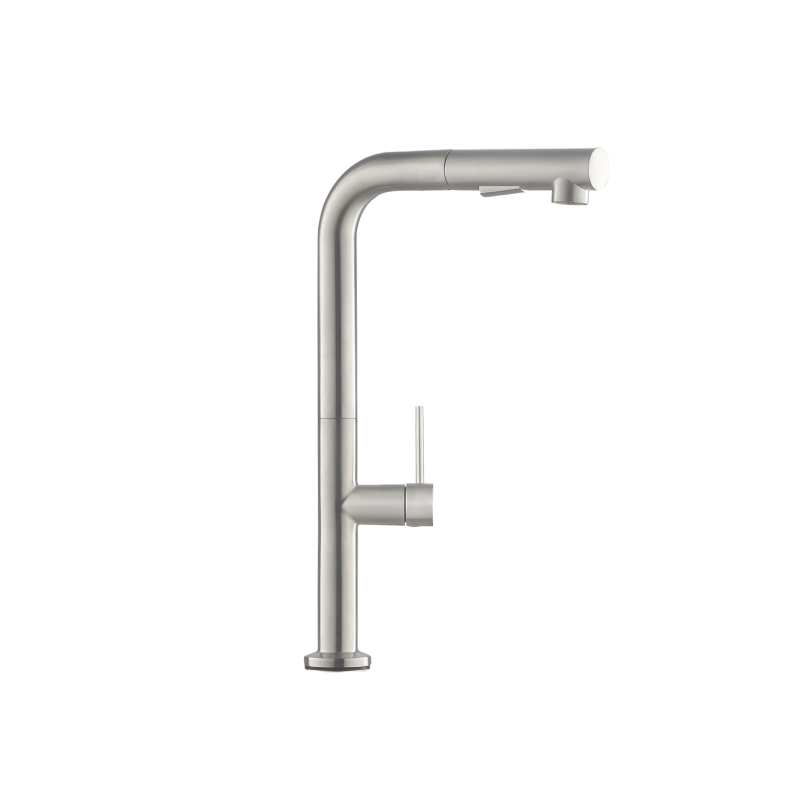 Rubine Inox 7744PS SS Pull-Out Spray Sink Mixer/ Cold Tap