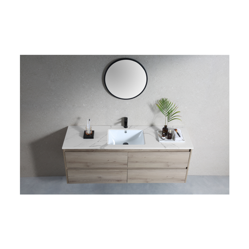 Rubine NUE 47 Undermount Rectangular Ceramic Basin