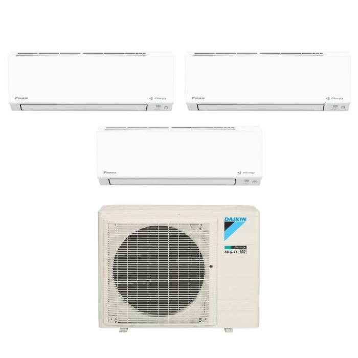 Daikin System 3 Air Conditioner MKM85ZVMG/1XCTKM25ZVMG/1XCTKM35ZVMG/1XCTKM50ZVMG