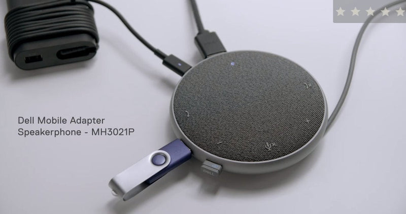 Dell MH3021P Speakerphone Multiport Adapter USB-C