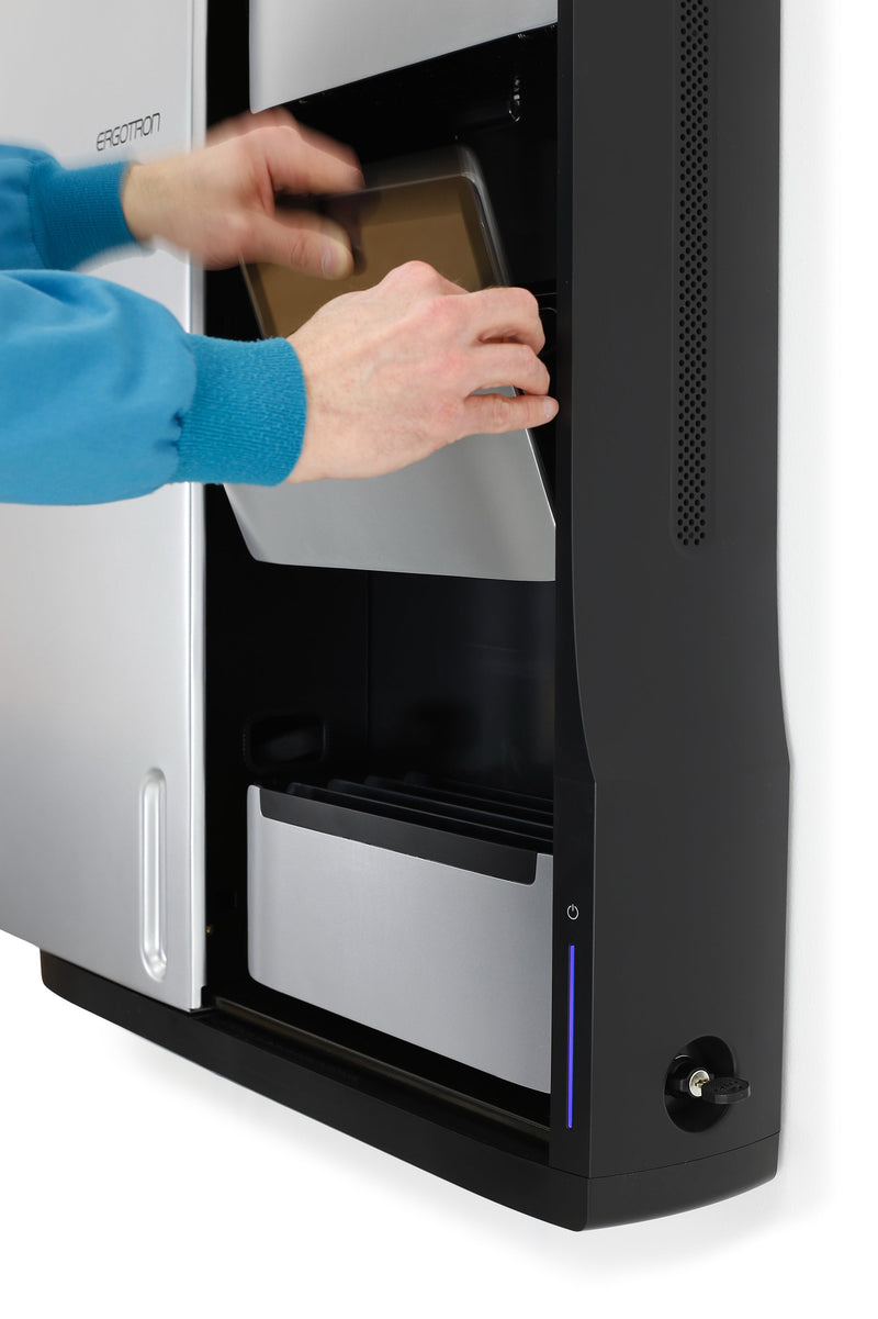 Ergotron Zip12 Charging Wall Cabinet US DM12-1006-1