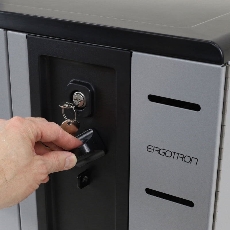 Ergotron Zip12 Charging Desktop Cabinet DM12-1012-3
