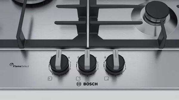 Bosch PCC6A5B90K 6 Gas hob 60 cm Stainless steel