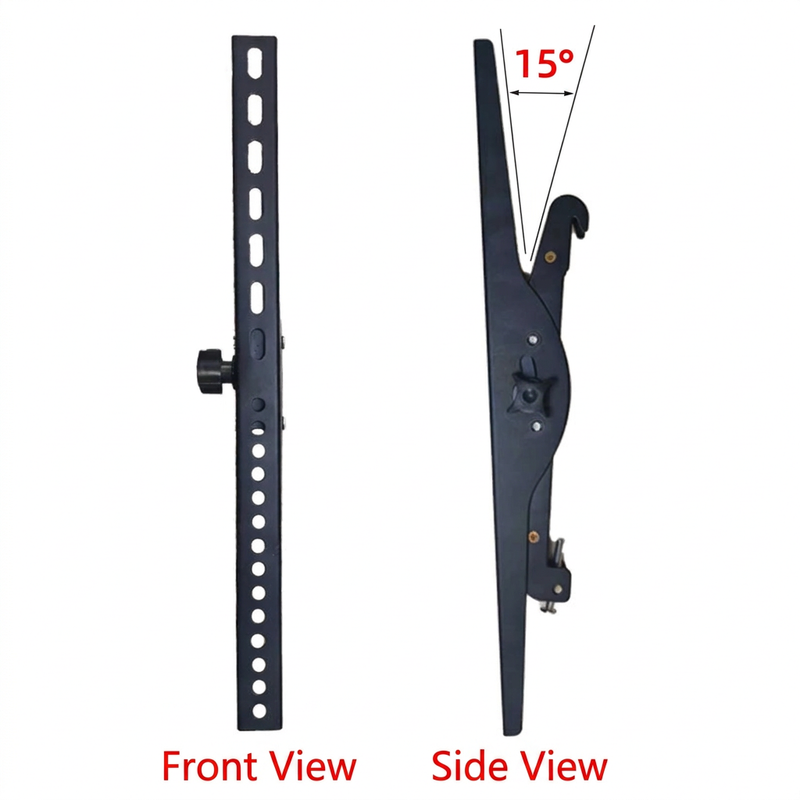 English 15-degree mounting hooks