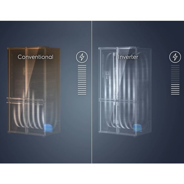 Electrolux ESE5101B-A 507L Side by Side Refrigerator
