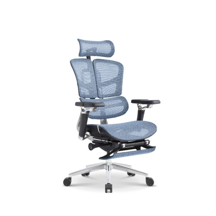 Evolution X Ergonomic Office Chair Blue 827 TBHL TB0020166