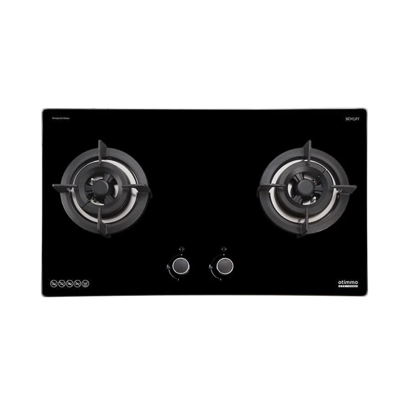 Europace ECH3121S 90cm Deluxe S/Steel Slim Hood + EBH6291S 2 Buners 90cm Slim Hob (Schott Glass)