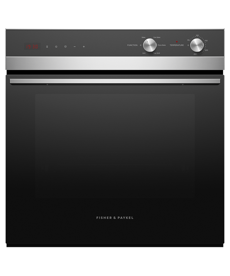 Fisher & Paykel OB60SC5CEX3 60cm 85L Built-In Oven 5 Functions Stainless Steel