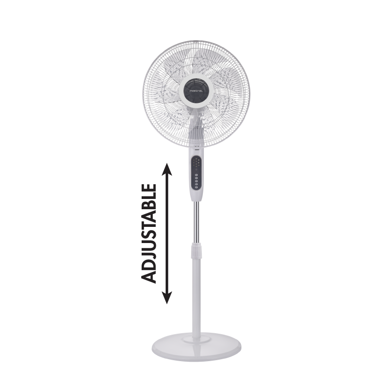 Mistral 40.6cm Stand Fan with Remote MSF1637R