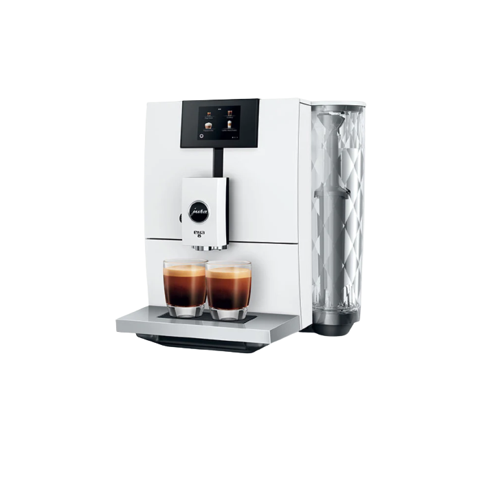 Jura Bean Coffee Machine ENA8 NORDIC WHITE