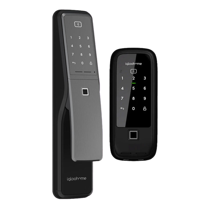 Igloohome MP1F & RM2F Fingerprint Digital Door and Gate Lock Bundle